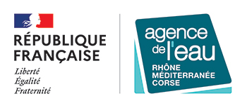 Logo de notre partenaire l'Agence de l'eau Rhône Méditerrannée Corse